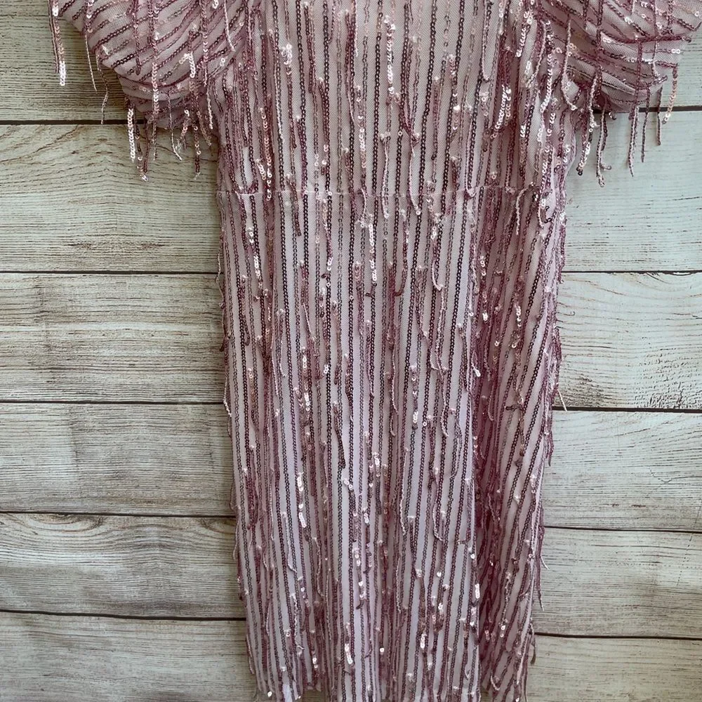 SPEECHLESS KIDS SEQUIN DRESS‎ IN PINK